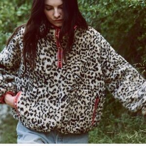 THE GREAT countryside pullover Leopard Print